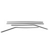1964 1965 2 DOOR WAGON REAR SIDE WINDOW TRIM 4 PC