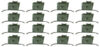 1964-65 Convertible Pinchwell Molding Clips (Set of 16)