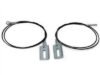 1964-65 Convertible Top Cables (pr)