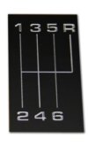 1966 1967 6-Speed Pattern Tremec