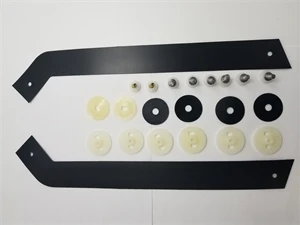 1966-67 Chevelle Quarter Glass Hardware Kit