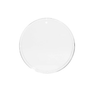 1966-67 Console Clock Lens. (ea)