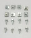 1966-67 Dash Panel Mounting Hardware (set)