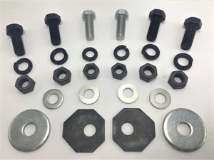1966 Rear Bumper Brackets Bolts (set)