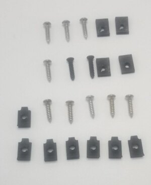 1968-69 Dash Panel Mounting Hardware (set)