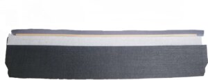 1968-72 Chevelle Rear Deck Shelf, Mesh. Black Only