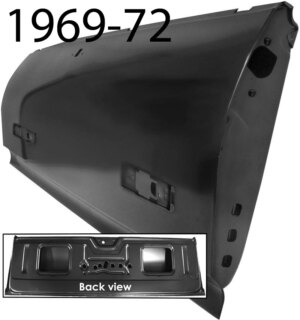 1968-72 El Camino Tailgate Panel (ea)