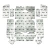 1968-72 Flatline Barrier, Complete Kit, Hardtop