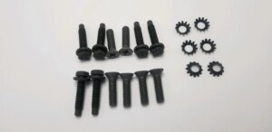 1968-72 Tailgate Hinge Bolts, (set)