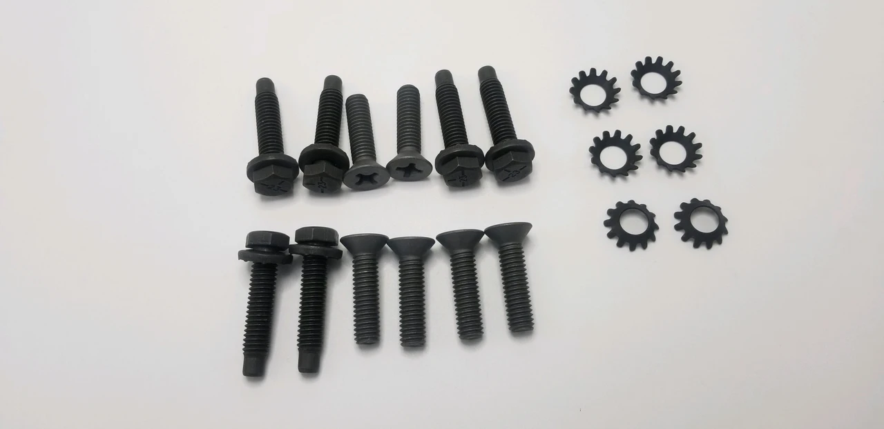 1968-72 Tailgate Hinge Bolts, (set)