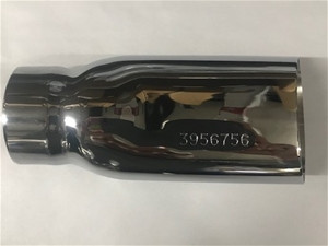 1969 1970 Original Style Exhaust Tips with GM Numbers (2 1/2") (PR)