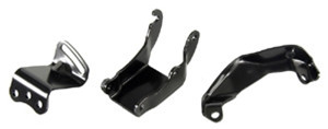 1969-72 SMALL BLOCK POWER STEERING BRACKETS 3 PC SET
