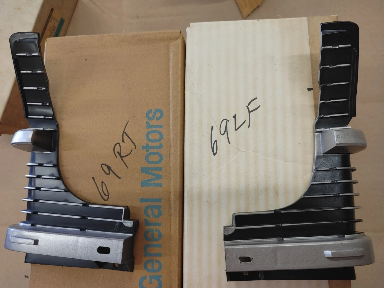 1969 Chevelle, EL Camino NOS Malibu grille extensions-SS