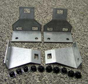 1969 Valance & Grille Mounting Brackets (4pc)