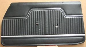 1970-72 Pre-Assembled El Camino Door Panels (Pair)