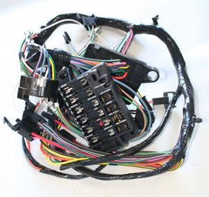 1972 Chevelle, El Camino Dash Harness, Round Gauge Type with Gauges (CH28060)