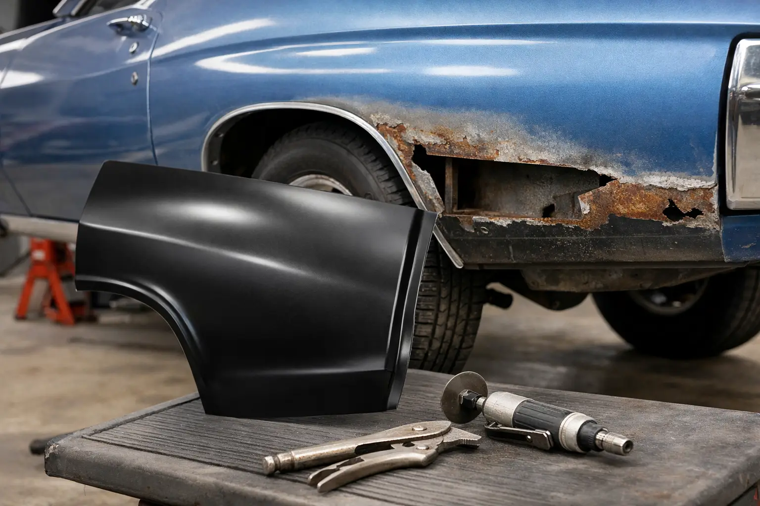 1972 Chevelle Quarter Panel Patch Guide
