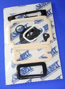 1966 El Camino Rear Rocker Extensions with painted inserts (Pair)