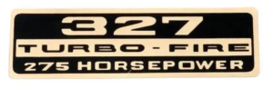 Chevelle or El Camino 327-275 Valve Cover Decal (ea)