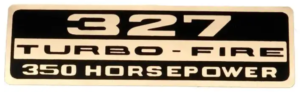 Chevelle or El Camino 327-350 Valve Cover Decal (ea)
