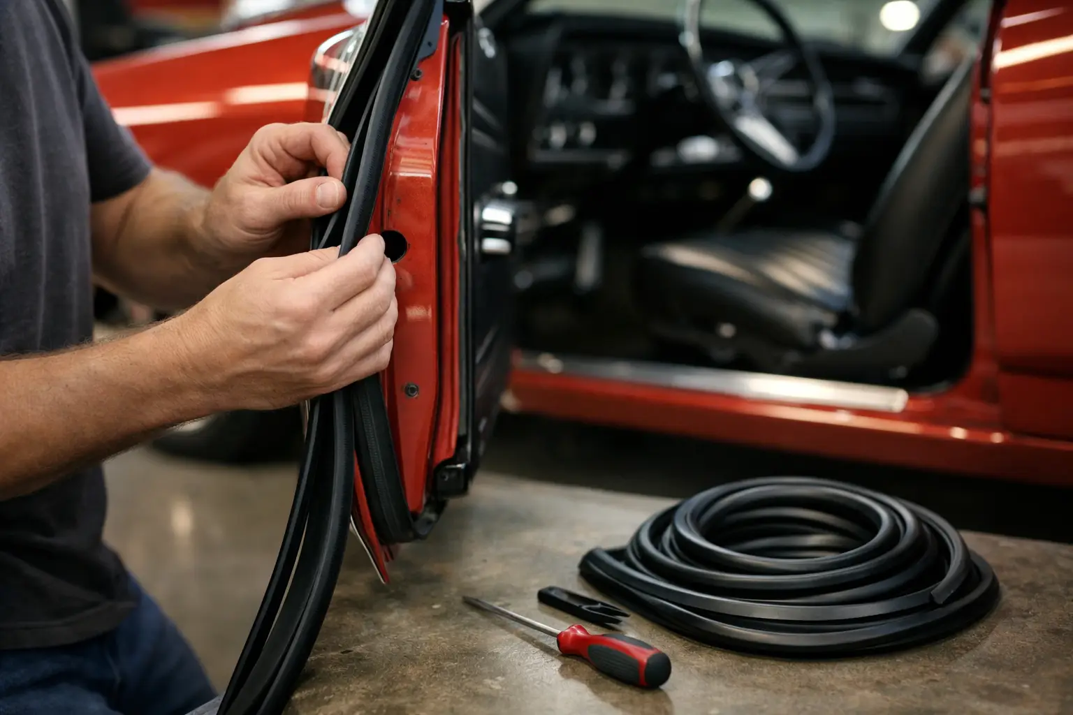 How to Replace Chevelle Door Seals