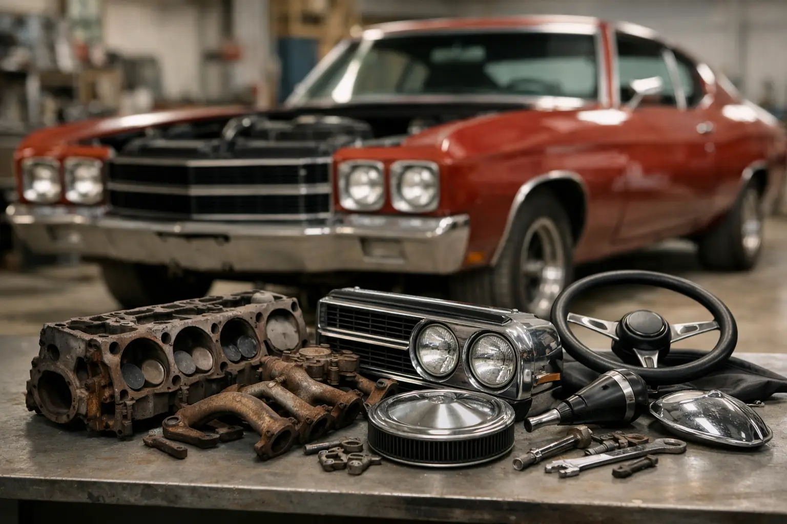 Used Chevelle Parts for Restoration