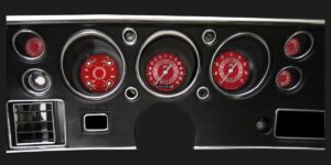 V8 Red Steelie 1970-72 Chevelle SS Package