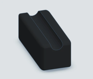 Windshield Setting Block (Rubber Spacer)