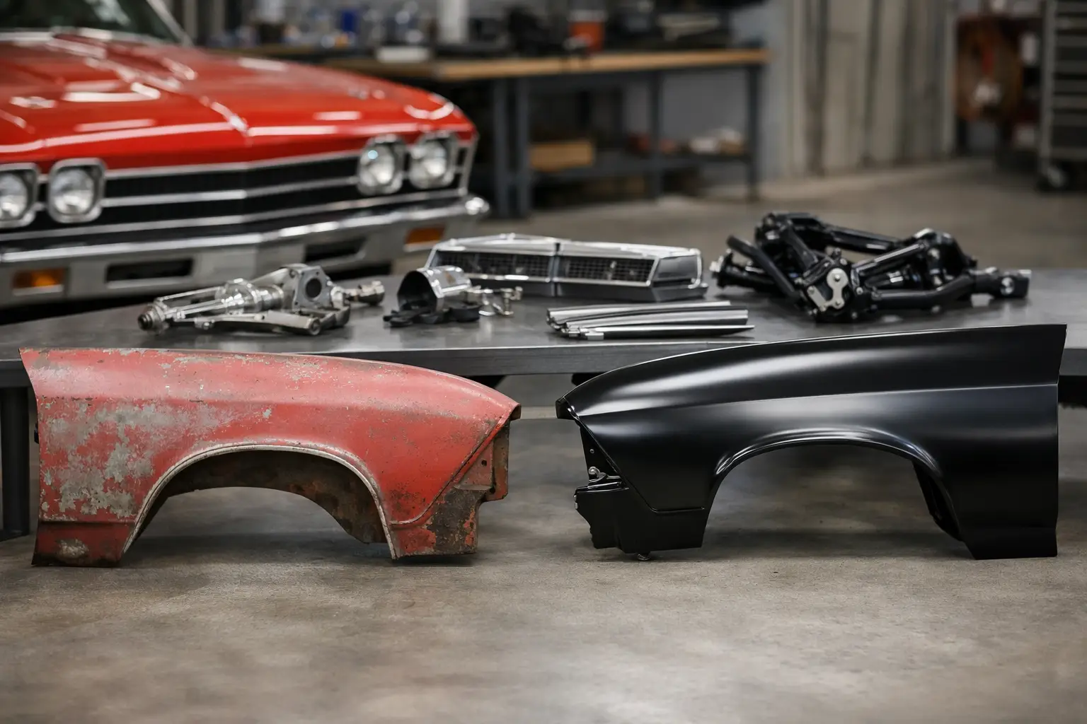 Chevelle OEM vs Reproduction Parts
