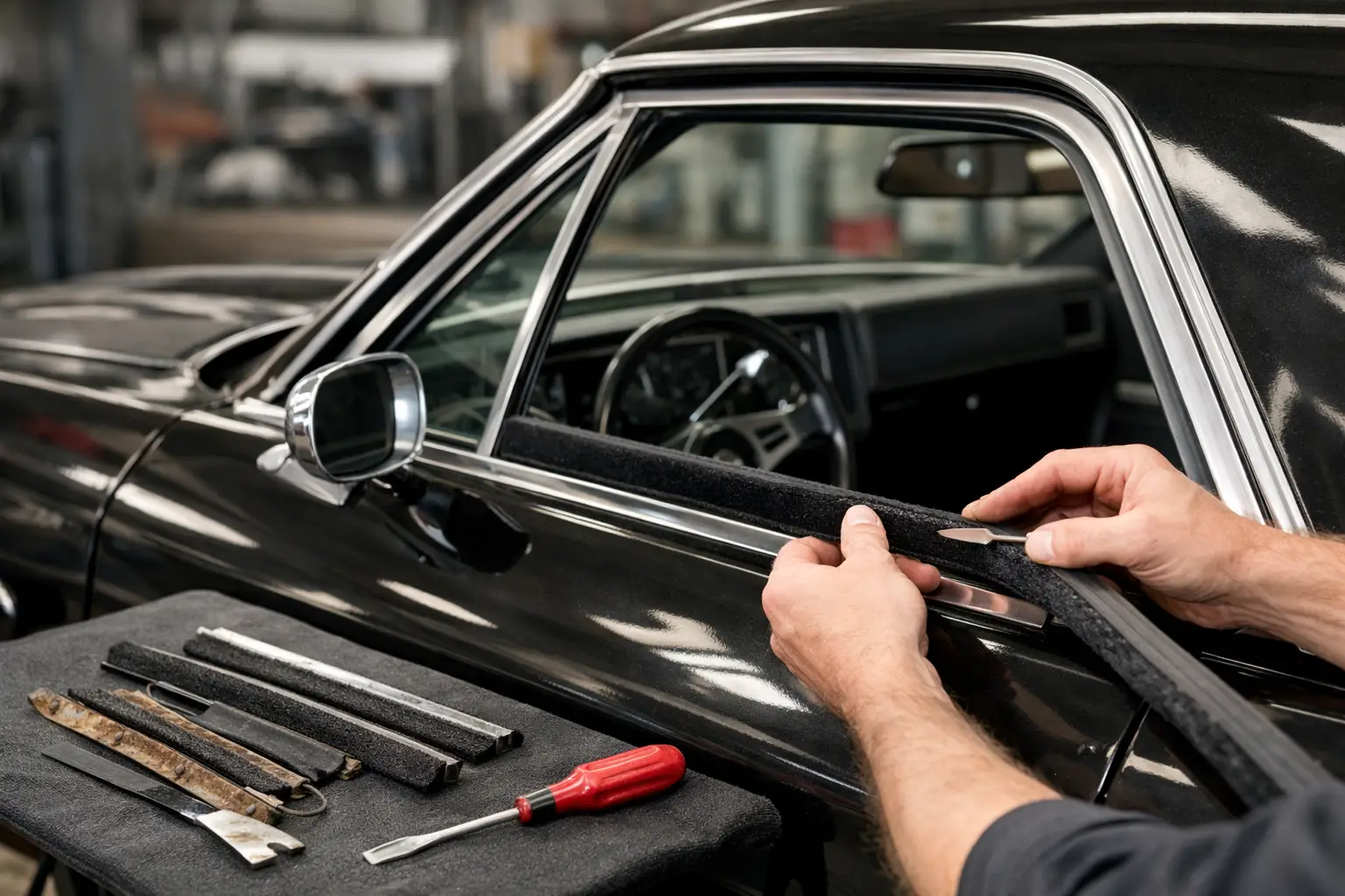 El Camino Window Felts Replacement Guide