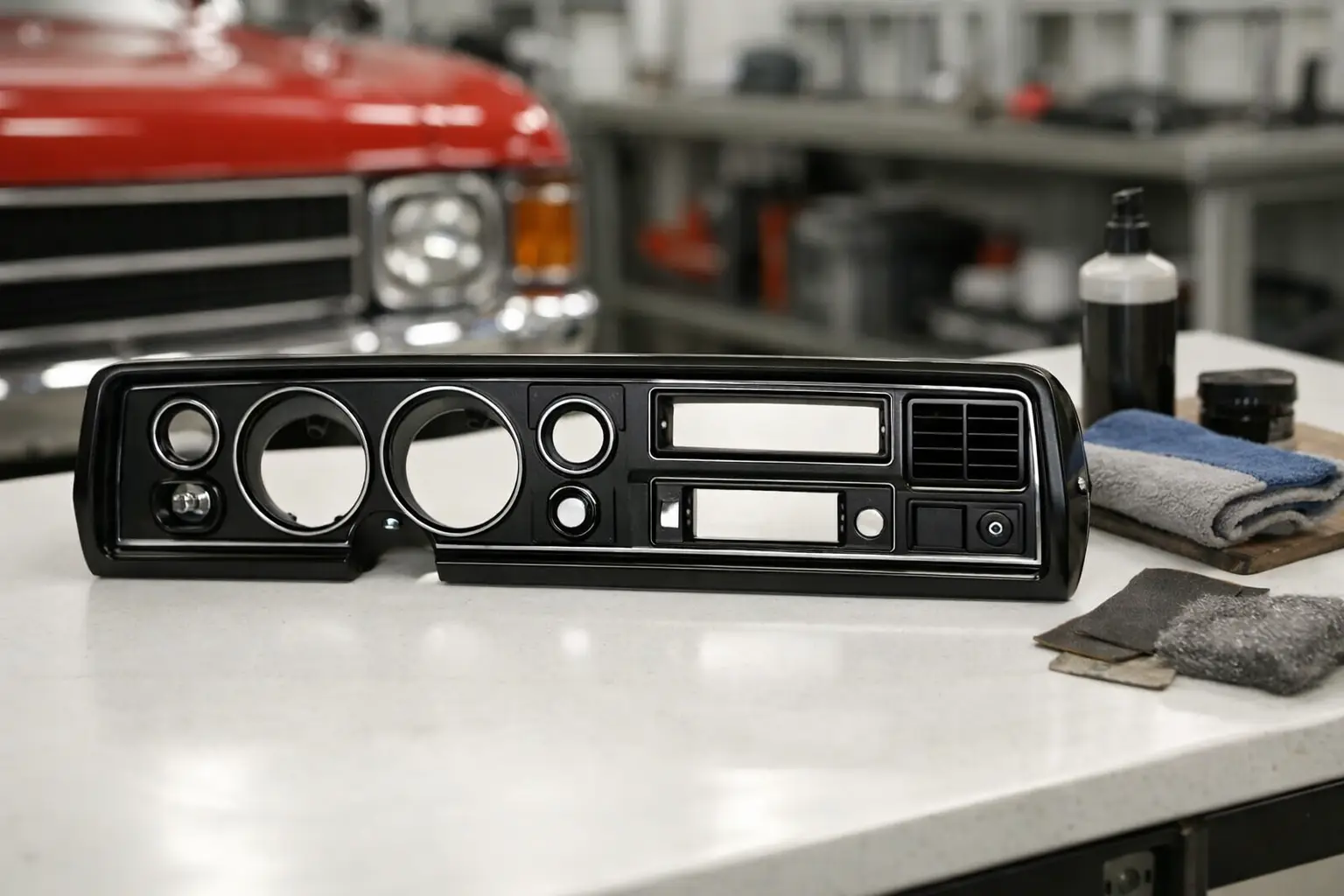 Malibu Dash Bezel Restoration Guide