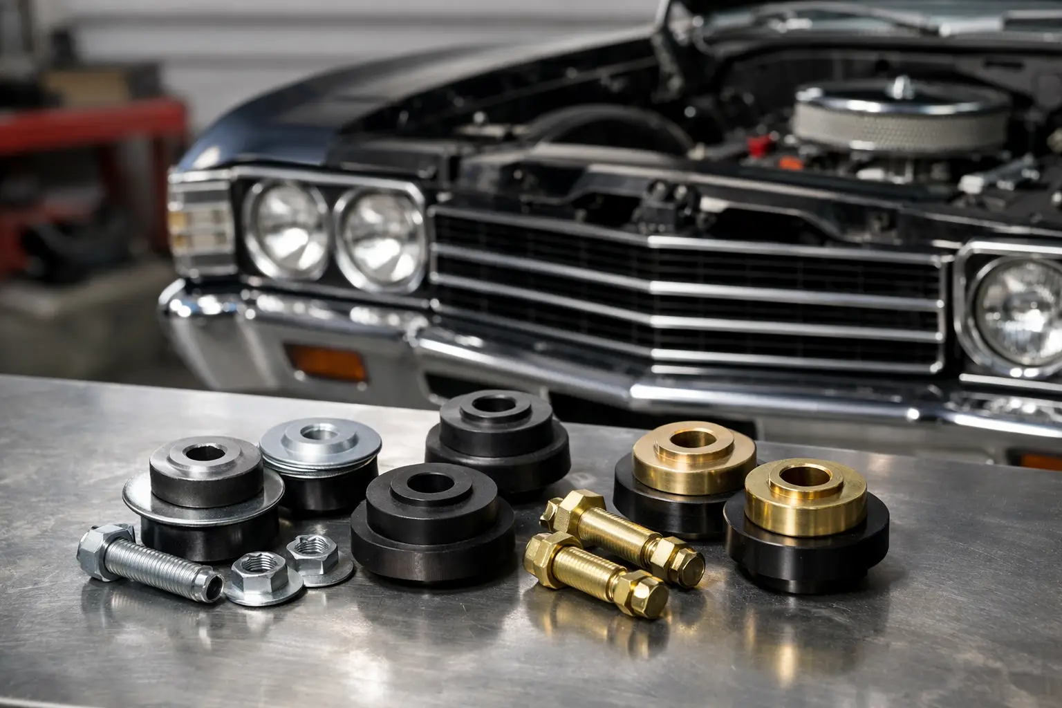 Choosing Chevelle Radiator Support Bushings