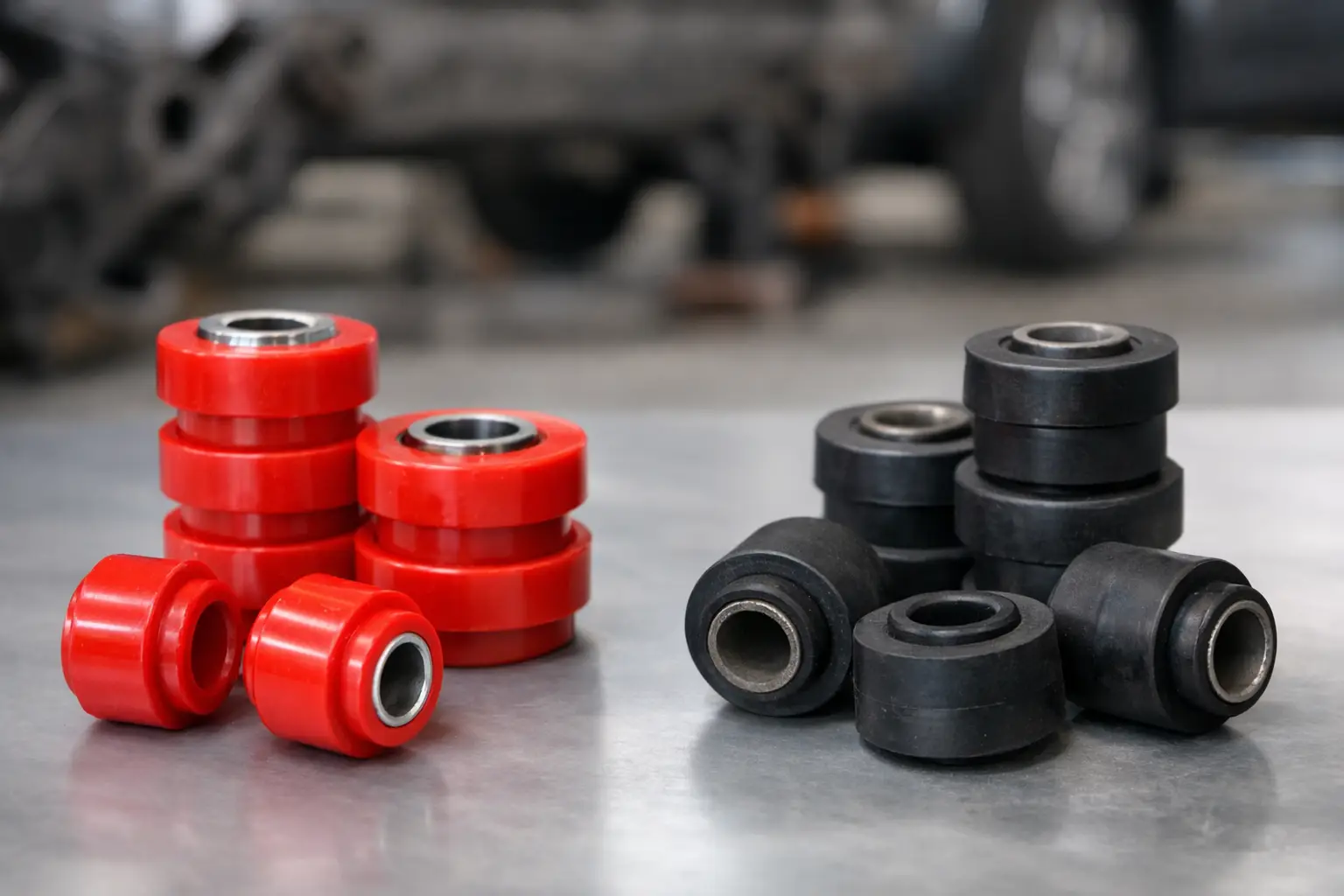 Urethane vs Rubber Body Bushings
